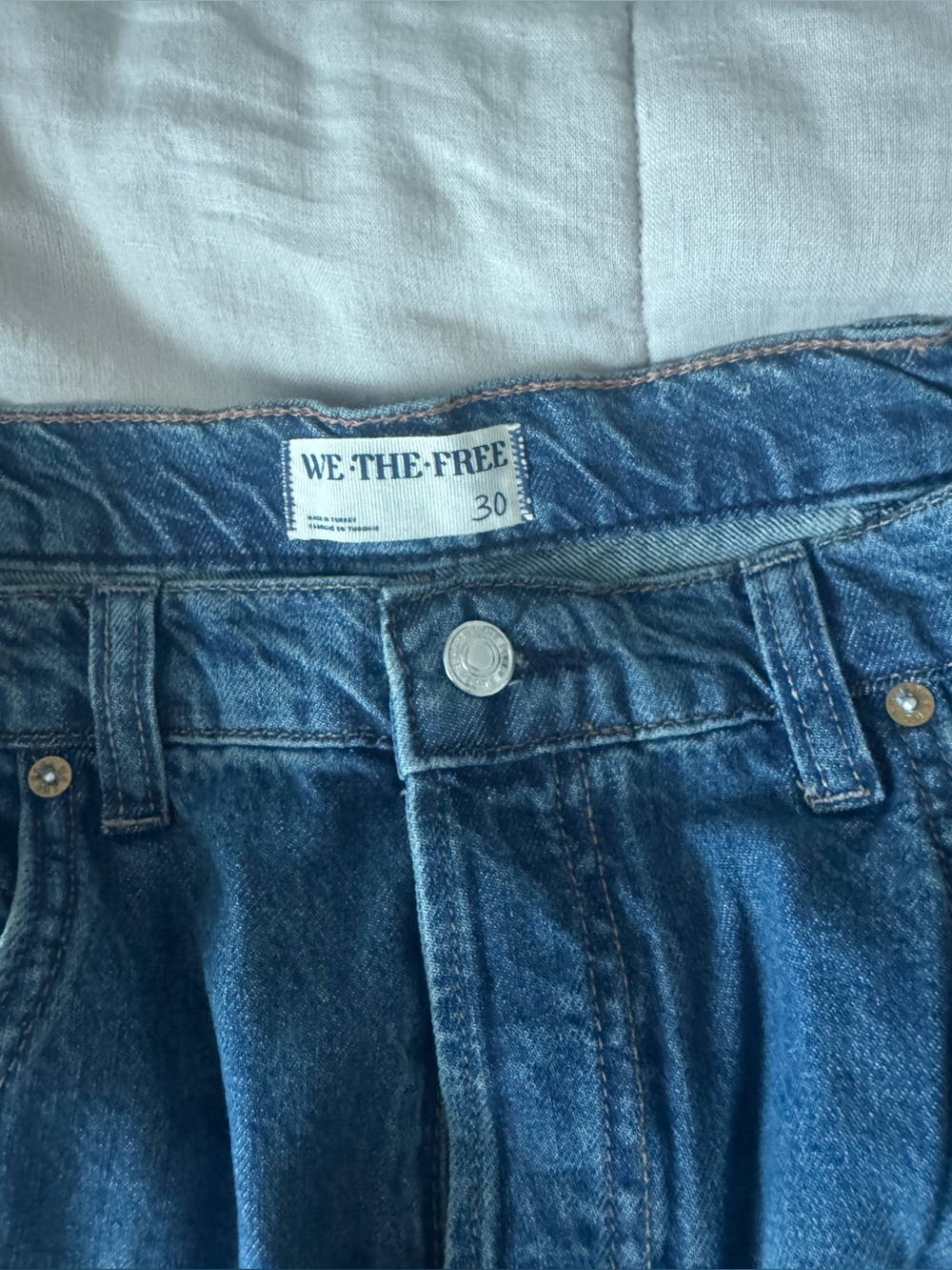 Free People Twin Flame Mid Rise Wide Leg - Picture 6 of 6
